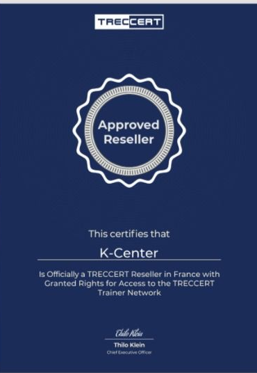 TRECCERT Approved Reseller
